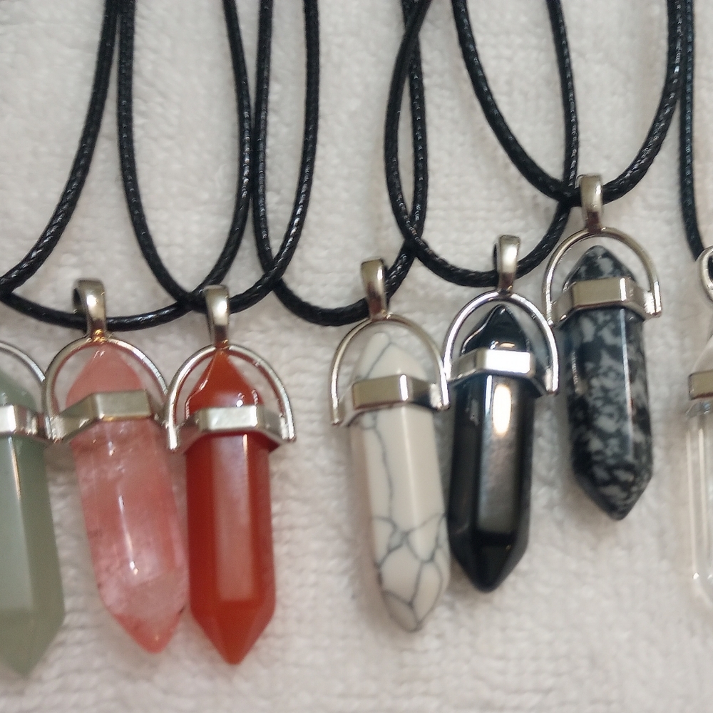 Crystal Gemstone necklaces
